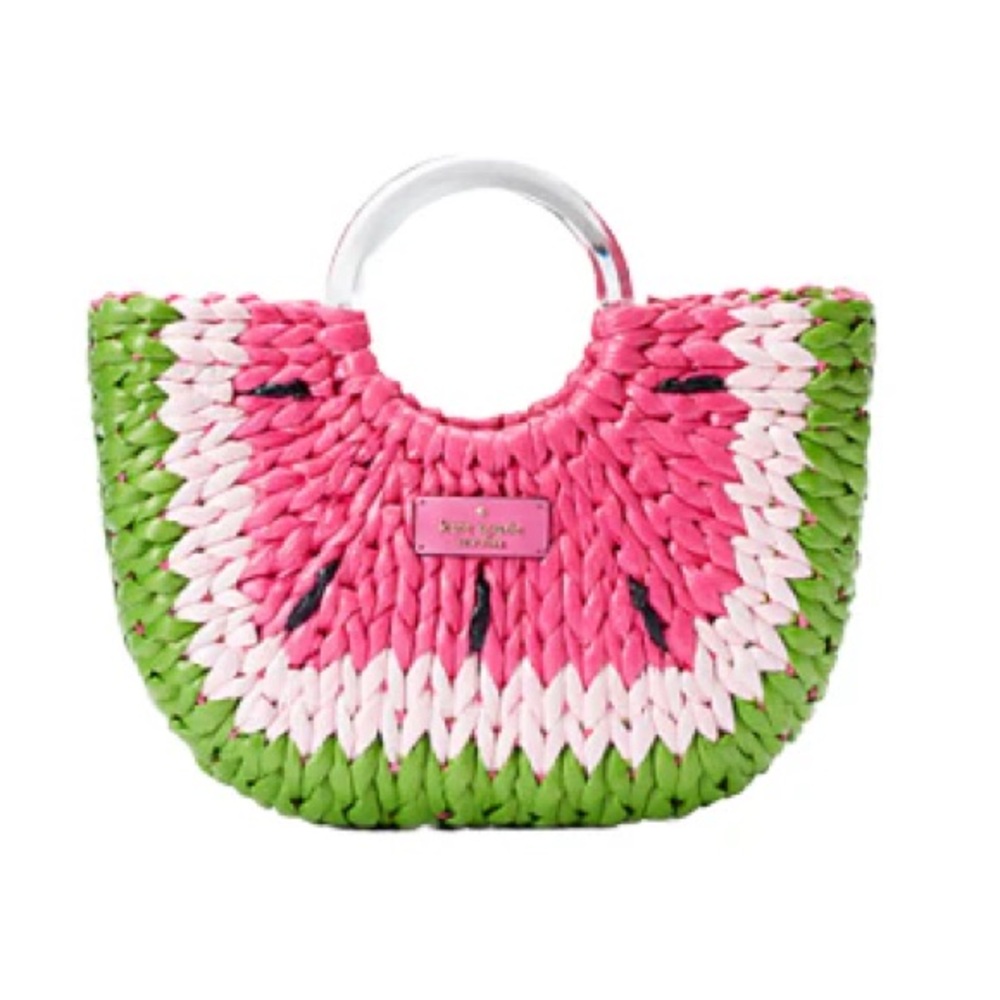 Kate Spade Pink and Green Watermelon Tote